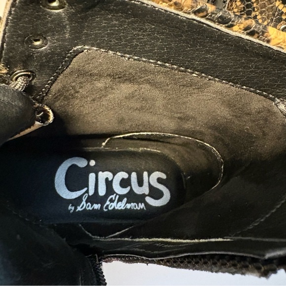 Women’s’ Circus by Sam Edelman, vegan, snakeskin colour Boots, Sz 8, like new - Picture 8 of 11